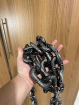 BeastChain Simulated Metal Chain Dog leash