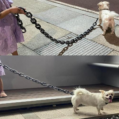 BeastChain Simulated Metal Chain Dog leash